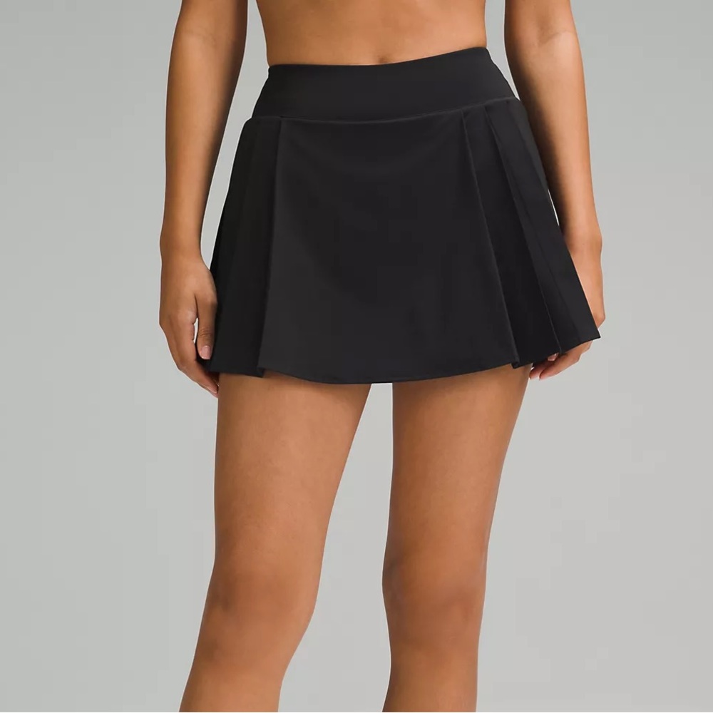 Lululemon High-Rise Pleated Tennis Skirt